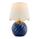 Contract furniture - Round Glazed Ceramic Table Lamp - www.oroatrade.com