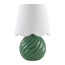 Contract furniture - Round Glazed Ceramic Table Lamp - www.oroatrade.com