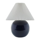 Hospitality furniture - Pleated White Fabric Table Lamp - www.oroatrade.com