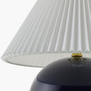 Hospitality furniture - Pleated White Fabric Table Lamp - www.oroatrade.com