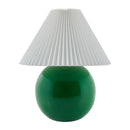 Hospitality furniture - Pleated White Fabric Table Lamp - www.oroatrade.com
