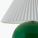 Hospitality furniture - Pleated White Fabric Table Lamp - www.oroatrade.com