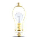 Hospitality furniture - White Empire Fabric Table Lamp - www.oroatrade.com