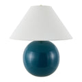Hospitality furniture - White Empire Fabric Table Lamp - www.oroatrade.com