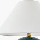Hospitality furniture - White Empire Fabric Table Lamp - www.oroatrade.com