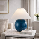 Hospitality furniture - White Empire Fabric Table Lamp - www.oroatrade.com