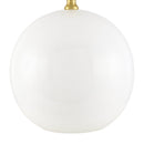 Hospitality furniture - White Empire Fabric Table Lamp - www.oroatrade.com