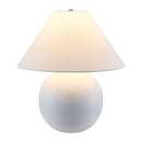 Hospitality furniture - White Empire Fabric Table Lamp - www.oroatrade.com
