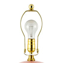 Hospitality furniture - White Empire Fabric Table Lamp - www.oroatrade.com