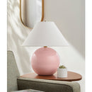 Hospitality furniture - White Empire Fabric Table Lamp - www.oroatrade.com