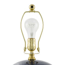 Modern European furniture - Scalloped White Fabric Table Lamp - www.oroatrade.com