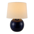 Modern European furniture - Glazed Globe Ceramic Table Lamp - www.oroatrade.com