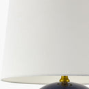 Modern European furniture - Glazed Globe Ceramic Table Lamp - www.oroatrade.com