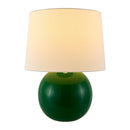 Modern European furniture - Glazed Globe Ceramic Table Lamp - www.oroatrade.com