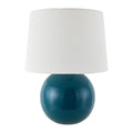 Modern European furniture - Glazed Globe Ceramic Table Lamp - www.oroatrade.com