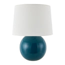 Modern European furniture - Glazed Globe Ceramic Table Lamp - www.oroatrade.com
