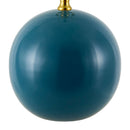 Modern European furniture - Glazed Globe Ceramic Table Lamp - www.oroatrade.com