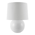 Modern European furniture - Glazed Globe Ceramic Table Lamp - www.oroatrade.com