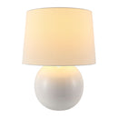 Modern European furniture - Glazed Globe Ceramic Table Lamp - www.oroatrade.com