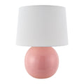 Modern European furniture - Glazed Globe Ceramic Table Lamp - www.oroatrade.com