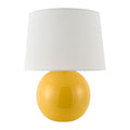 Modern European furniture - Glazed Globe Ceramic Table Lamp - www.oroatrade.com