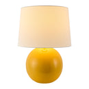 Modern European furniture - Glazed Globe Ceramic Table Lamp - www.oroatrade.com