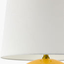 Modern European furniture - Glazed Globe Ceramic Table Lamp - www.oroatrade.com