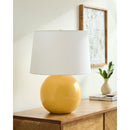 Modern European furniture - Glazed Globe Ceramic Table Lamp - www.oroatrade.com