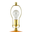 Modern European furniture - Glazed Globe Ceramic Table Lamp - www.oroatrade.com