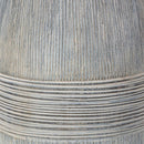 Hospitality furniture - Glazed Gray Ceramic Table Lamp - www.oroatrade.com