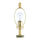 Modern European furniture - Green Ceramics Floral Table Lamp - www.oroatrade.com
