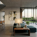 Hospitality furniture - Clear Crystal Accent Table Lamp - www.oroatrade.com