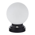 Hospitality furniture - White Glass Globe Table Lamp - www.oroatrade.com