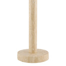 Contract furniture - Cream Travertine Accent Table Lamp - www.oroatrade.com
