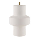 Hospitality furniture - White Ceramic Modern Table Lamp - www.oroatrade.com