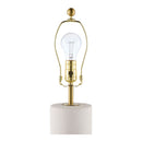 Hospitality furniture - White Ceramic Modern Table Lamp - www.oroatrade.com