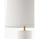 Hospitality furniture - White Ceramic Modern Table Lamp - www.oroatrade.com