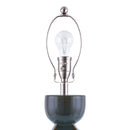 Contract furniture - Glazed Green Ceramic Table Lamp - www.oroatrade.com
