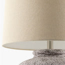 Hospitality furniture - Gray Ceramic Accent Table Lamp - www.oroatrade.com