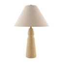 Contract furniture - Taupe Jute Accent Table Lamp - www.oroatrade.com