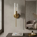 Contract furniture - Clear Glass Tube Wall Lamp - www.oroatrade.com