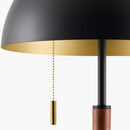 Hospitality furniture - Black Metal Dome Table Lamp - www.oroatrade.com