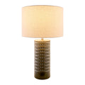 Hospitality furniture - Glazed Ceramic Accent Table Lamp - www.oroatrade.com