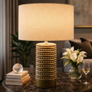 Hospitality furniture - Glazed Ceramic Accent Table Lamp - www.oroatrade.com