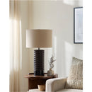 Hospitality furniture - Glazed Ceramic Accent Table Lamp - www.oroatrade.com