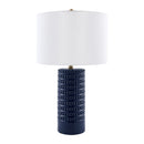 Hospitality furniture - Glazed Ceramic Accent Table Lamp - www.oroatrade.com