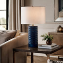 Hospitality furniture - Glazed Ceramic Accent Table Lamp - www.oroatrade.com