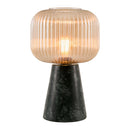 Hospitality furniture - Green Marble Accent Table Lamp - www.oroatrade.com