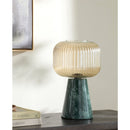 Hospitality furniture - Green Marble Accent Table Lamp - www.oroatrade.com