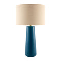 Hospitality furniture - Glazed Blue Ceramic Table Lamp - www.oroatrade.com